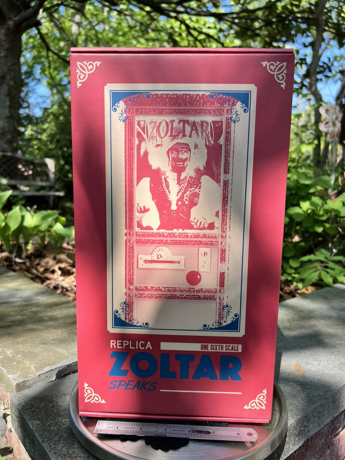 Zoltar Speaks Fortune Teller 1/6 Scale Mini Zoltar 12” working replica w/Extras