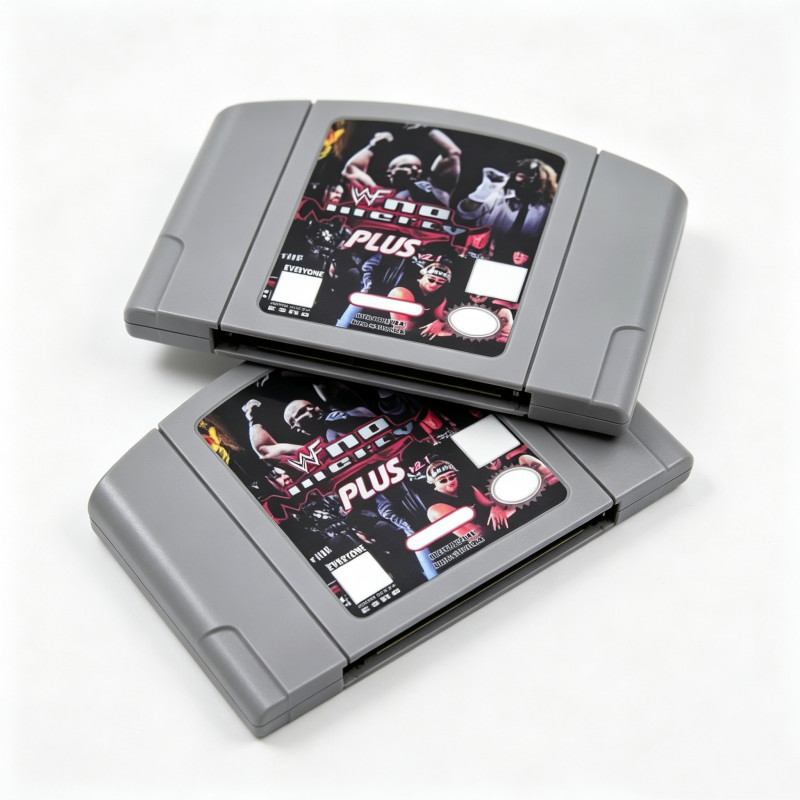 WWF No Mercy Plus V2.1 Game Cartridge For Nintendo 64 Console US Version