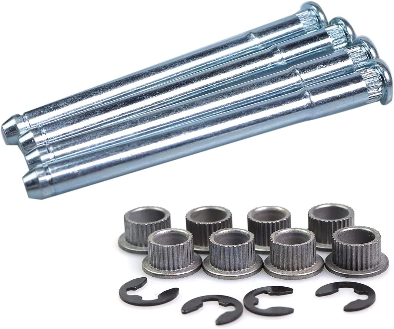 Door Hinge Pin and Bushing Repair Kits Compatible with 1988-2002 Chevy GMC C150