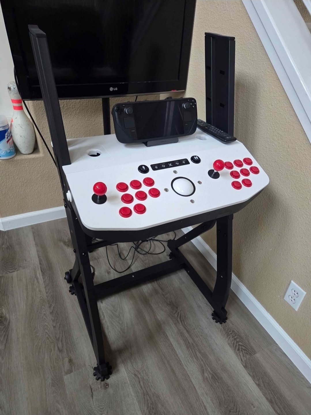 X-Arcade VR Tankstick W/Haptics kit and stand