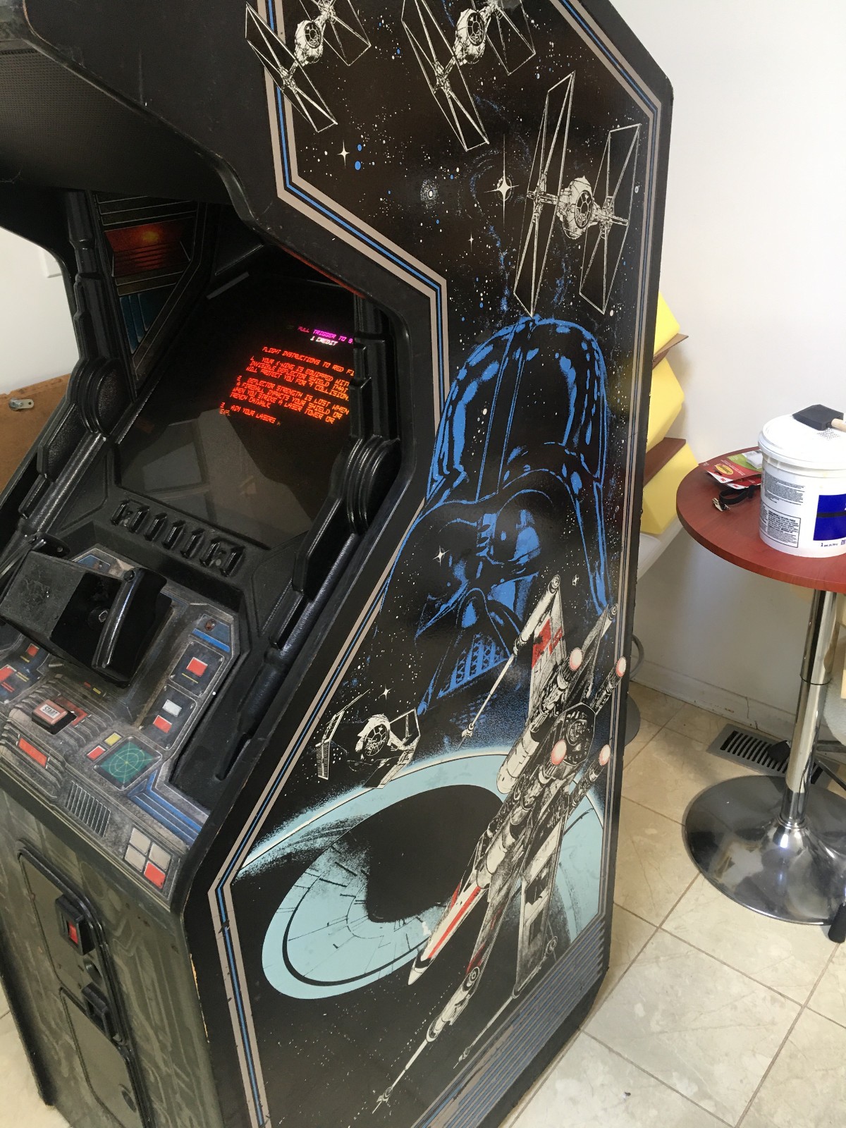 Atari original star wars pinball machine arcade 1980’s