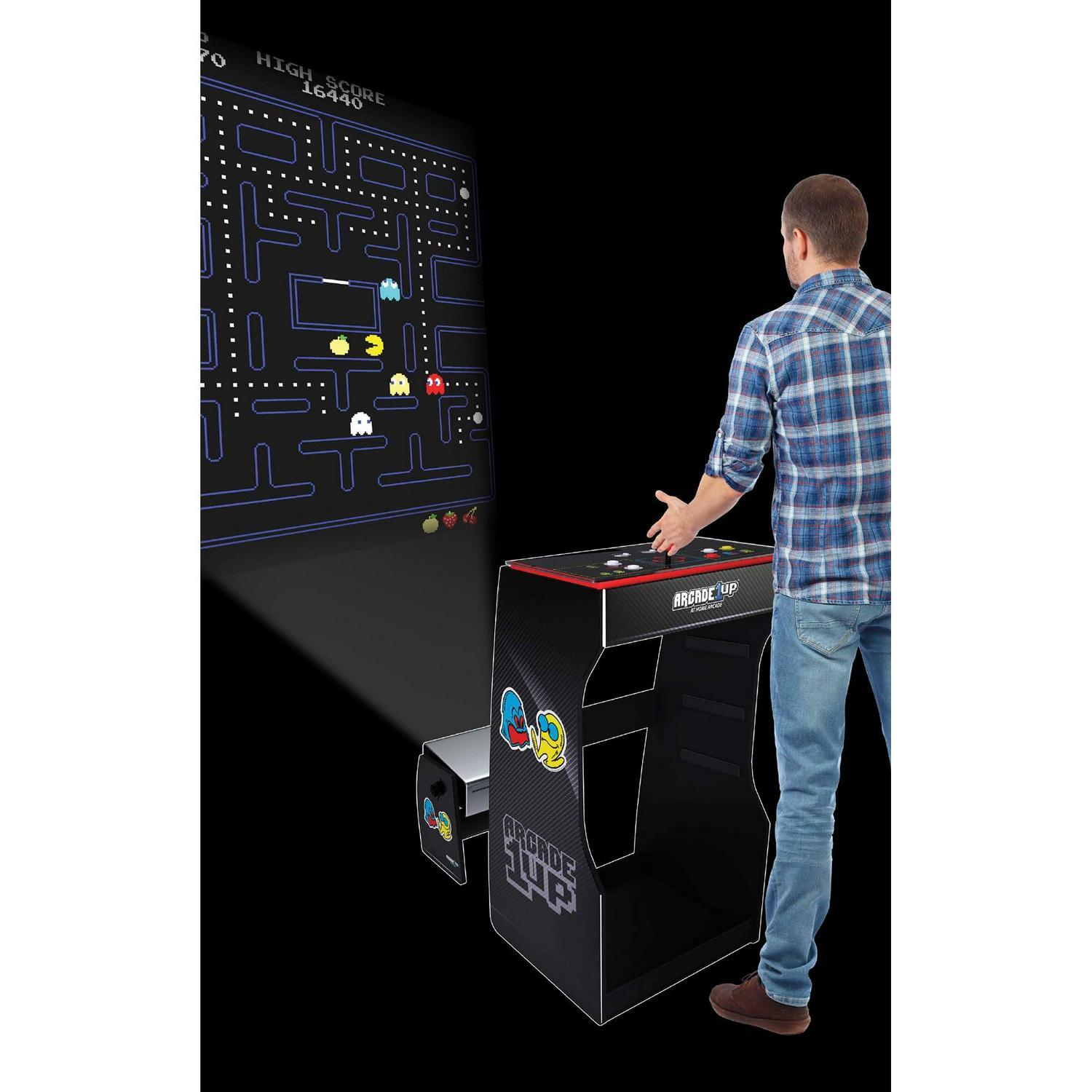 Multi Game Projector Arcade With Pac-Man Deck Included Interchangable Controler