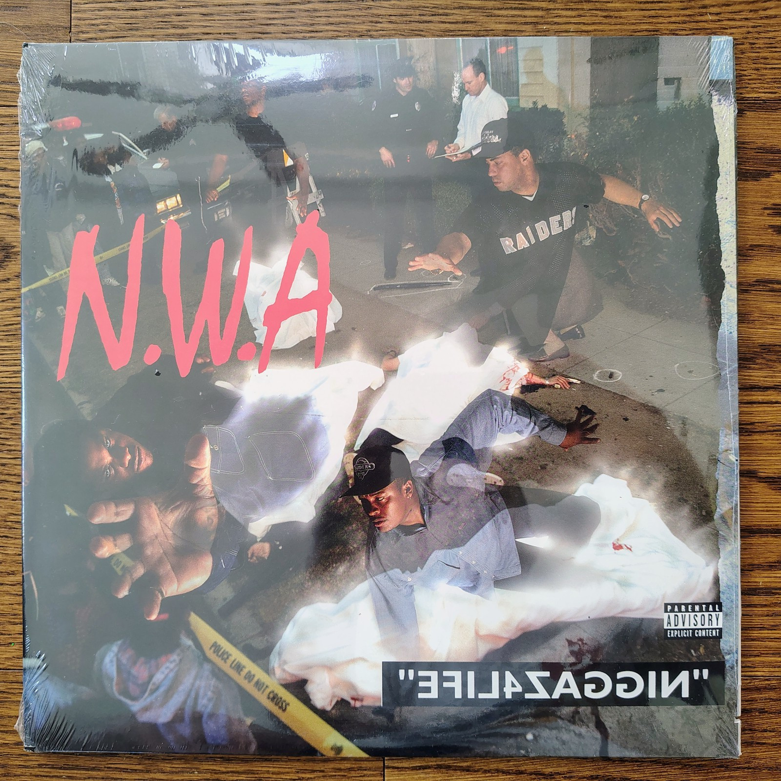 RARE SEALED PROMO 1991 N.W.A Efil4zaggin 100 Miles And Runnin’ 2x VINYL ALBUM