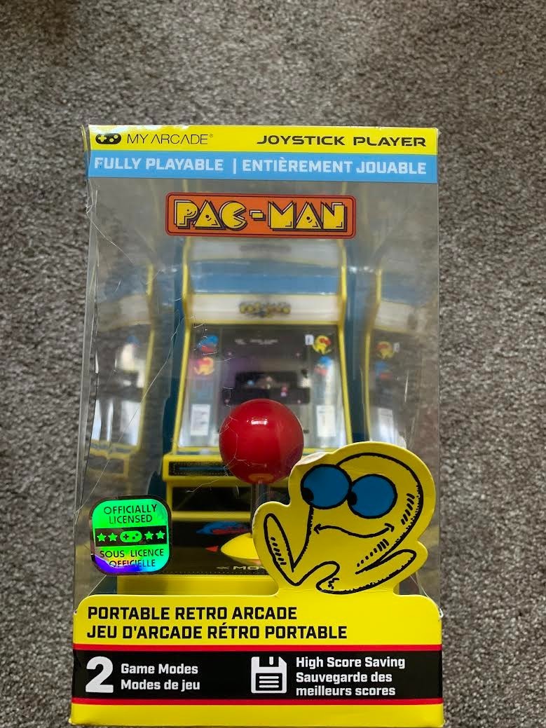 My Arcade – Joystick Player Pac-Man Portable Retro Arcade – New (Damaged Box)