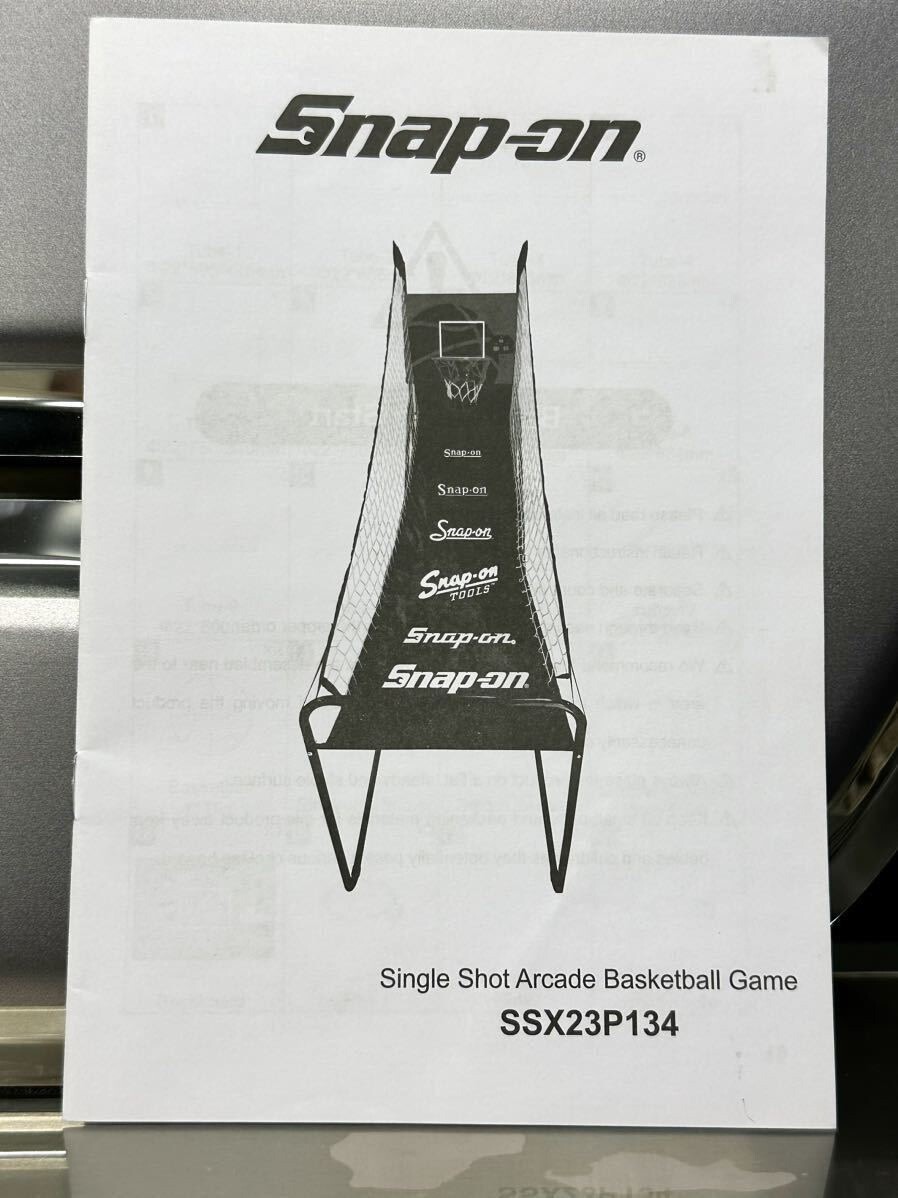 Snap On Tools Single Shot Basketball Arcade Game.