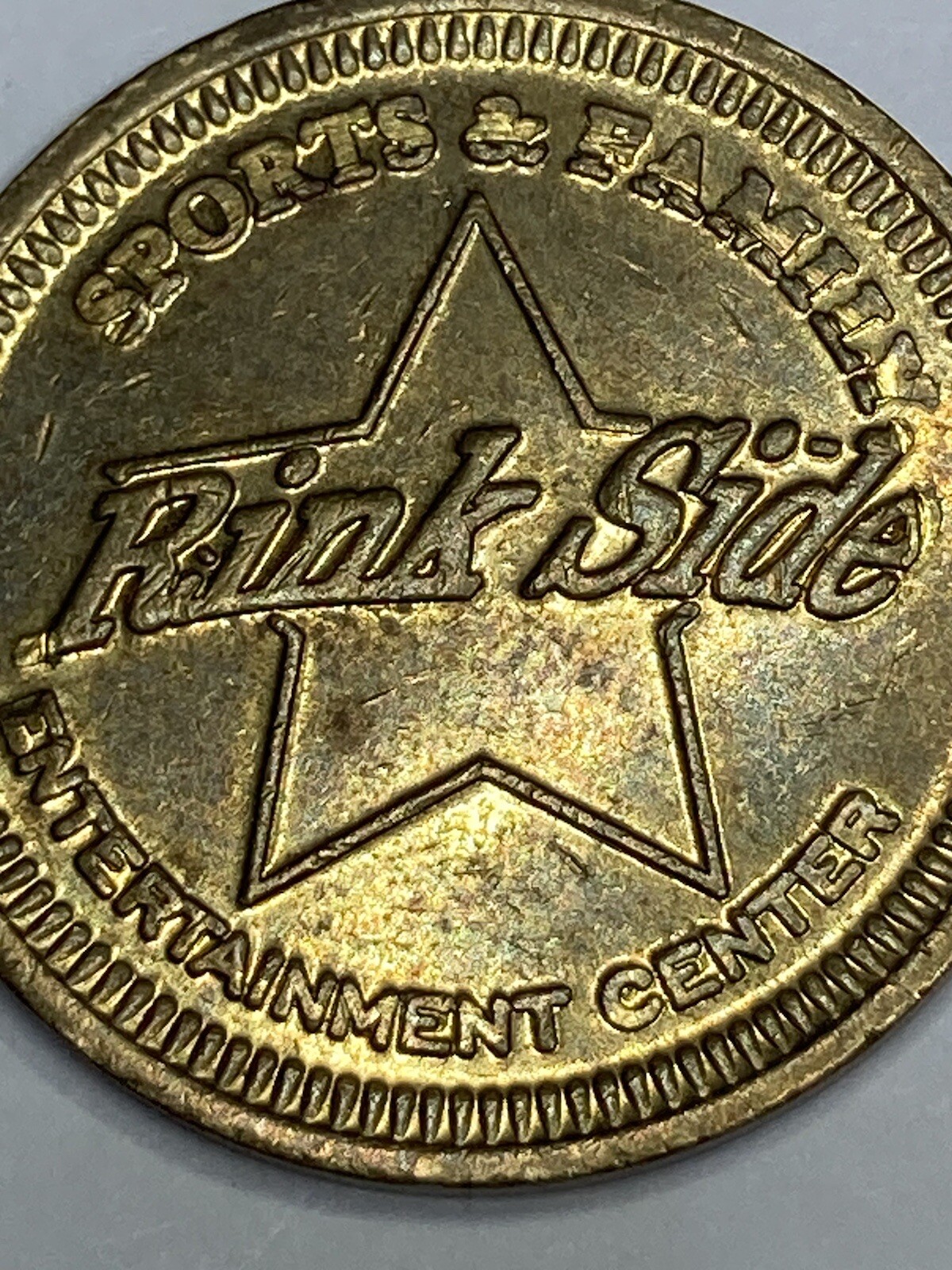 Vintage Rink Side Arcade Token Gurnee Illinois (#bc1)