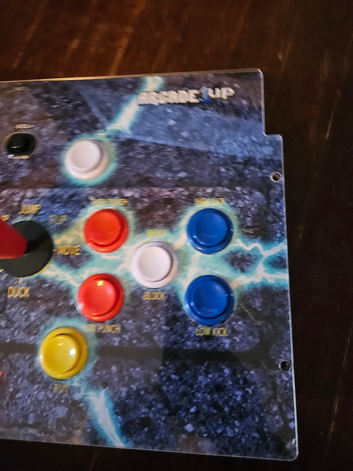 ARCADE1UP MORTAL KOMBAT II 2 DELUXE ARCADE GAME CONTROL DECK W/ PLASTIC OVERLAY