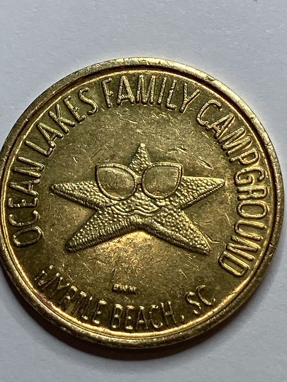 Ocean Lakes Family Campground Myrtle Beach, SC Arcade Game Token 22mm #qj1