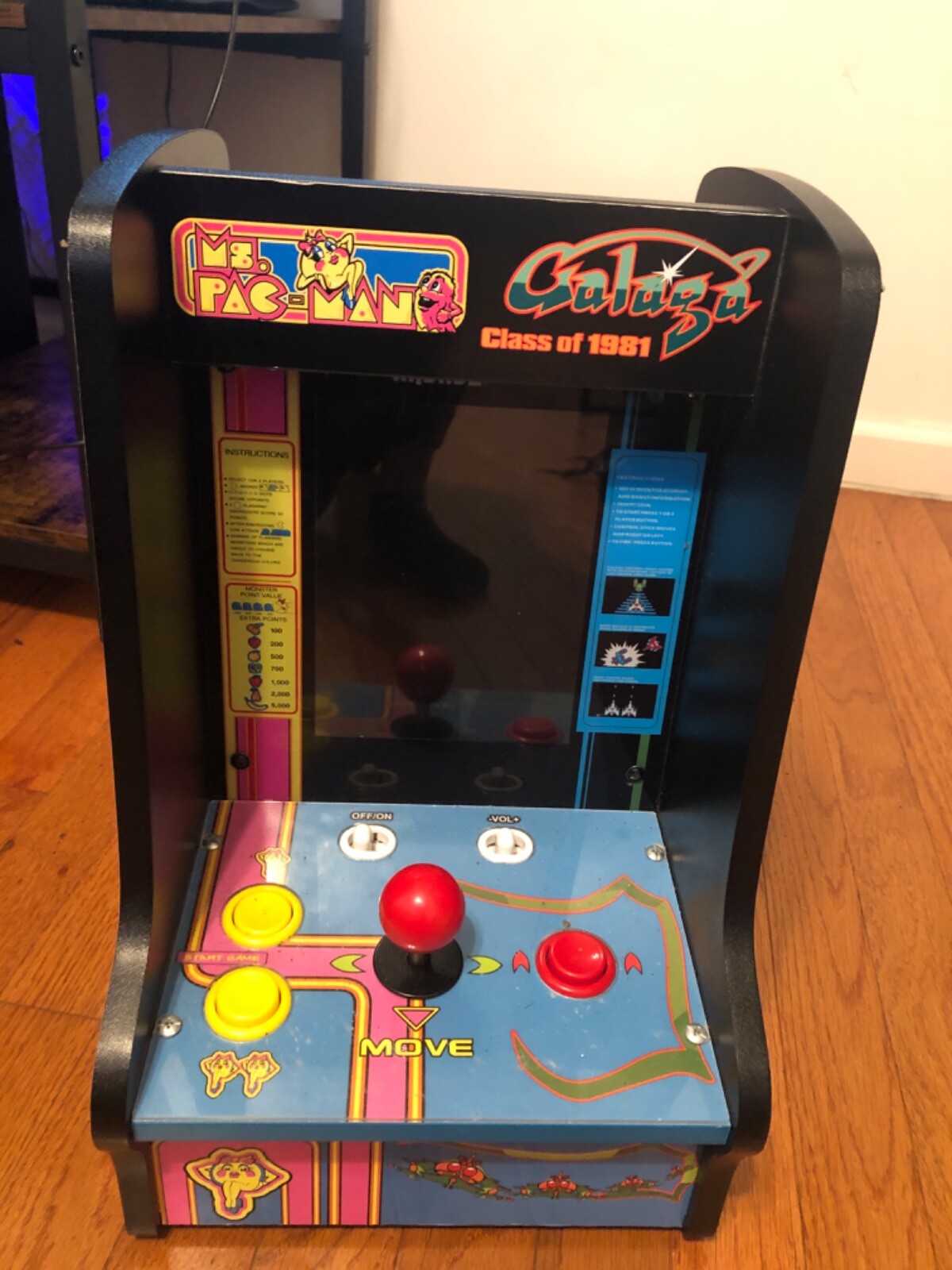 MRS. PAC MAN (needs cord for it to power)