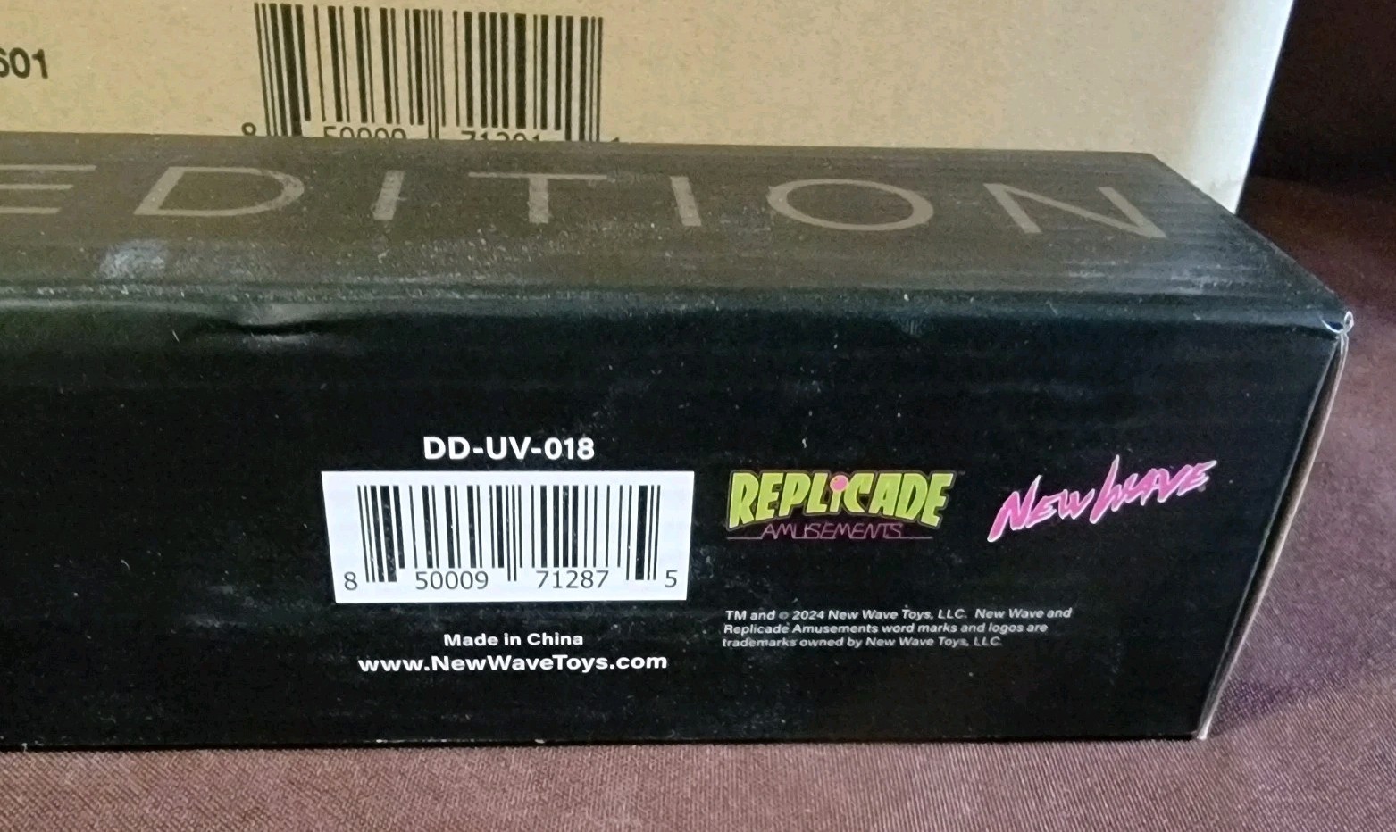 New Wave Toys 1942 Replicade Mini Arcade Bundle W/ Change Machine,Dually UV Pad