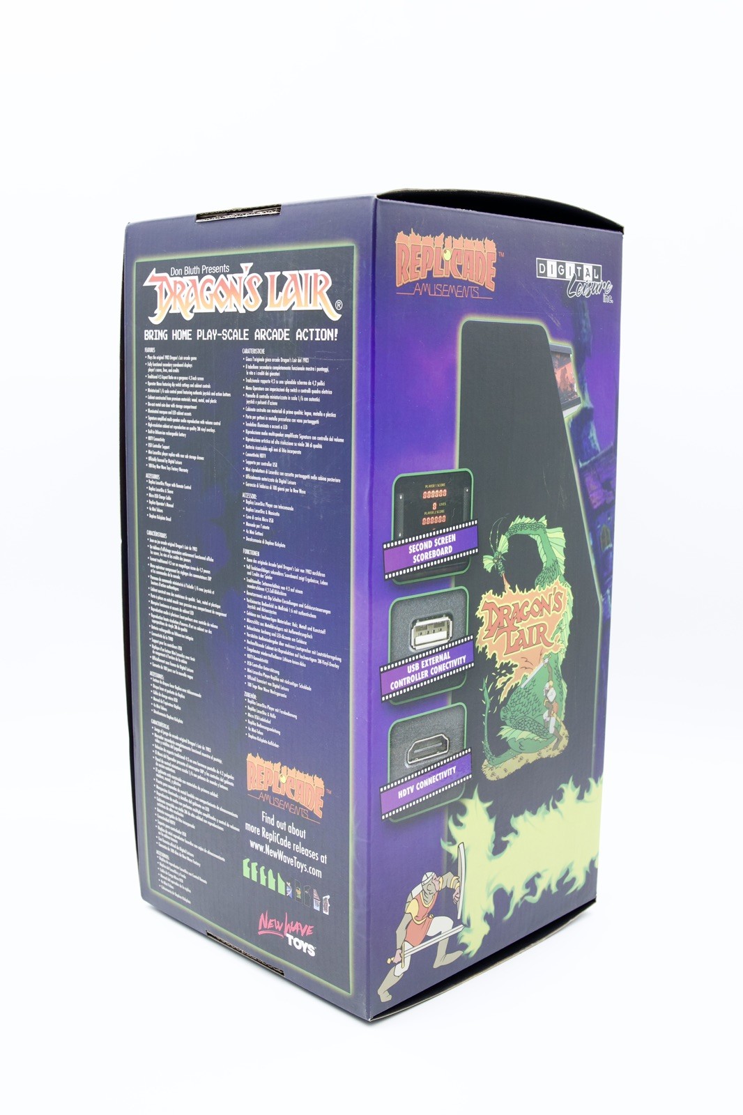 Replicade Dragon’s Lair Limited Edition 1/6 Scale Playable Mini Arcade Machine
