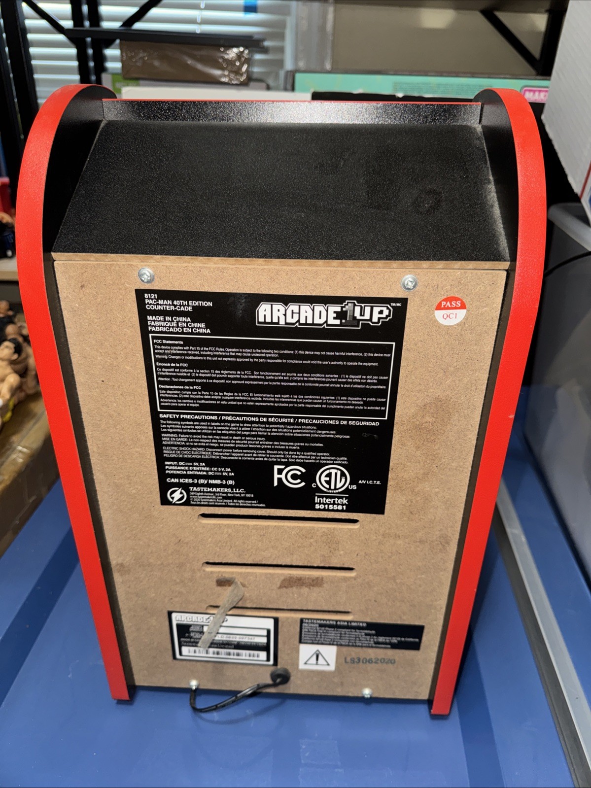 Arcade1Up Pac-Man Countertop Arcade Machine Tested & Working – Retro #7427