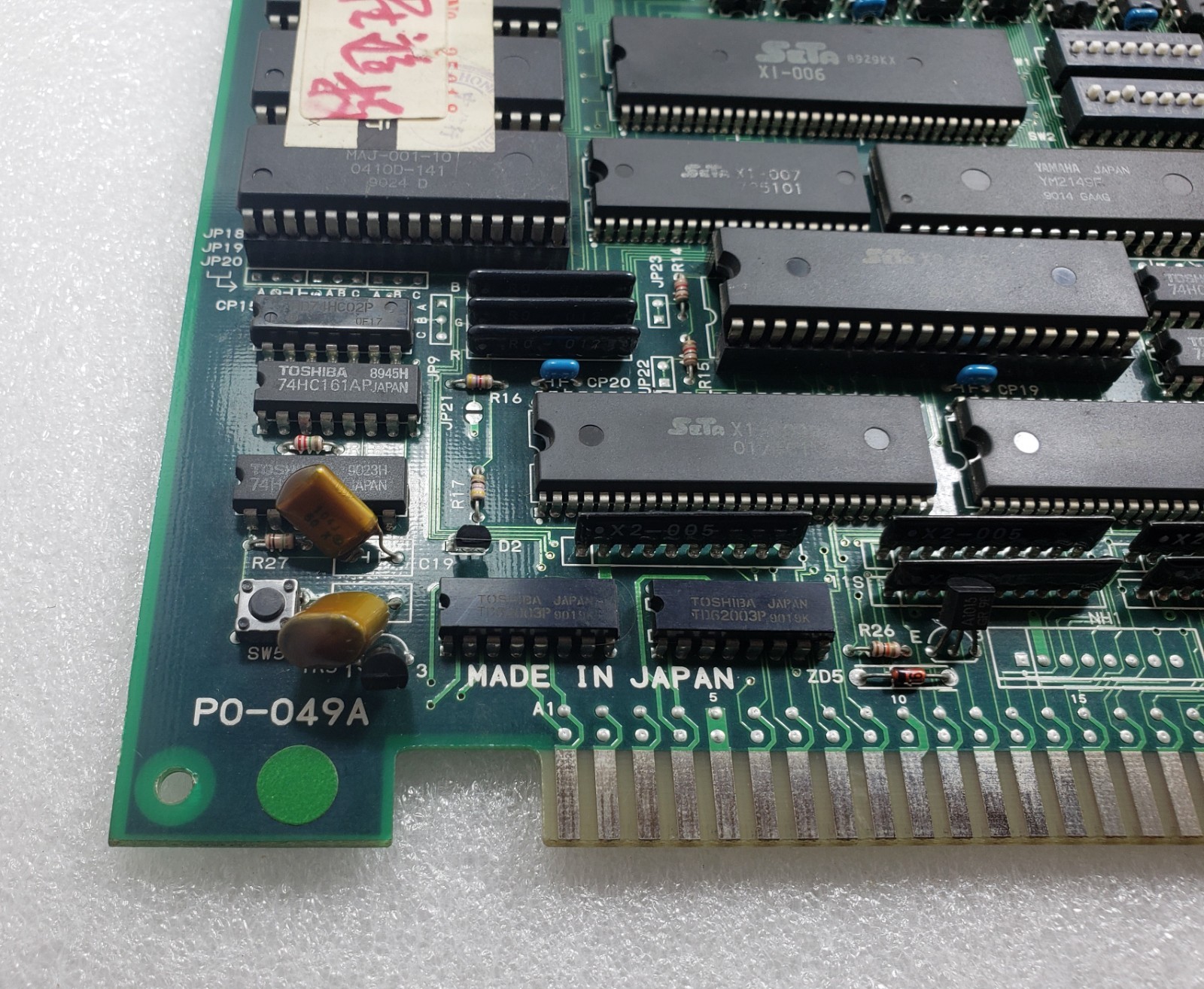 SETA Original PCB Pro Mahjong Kiwame (not working )Video Arcade Game SETA