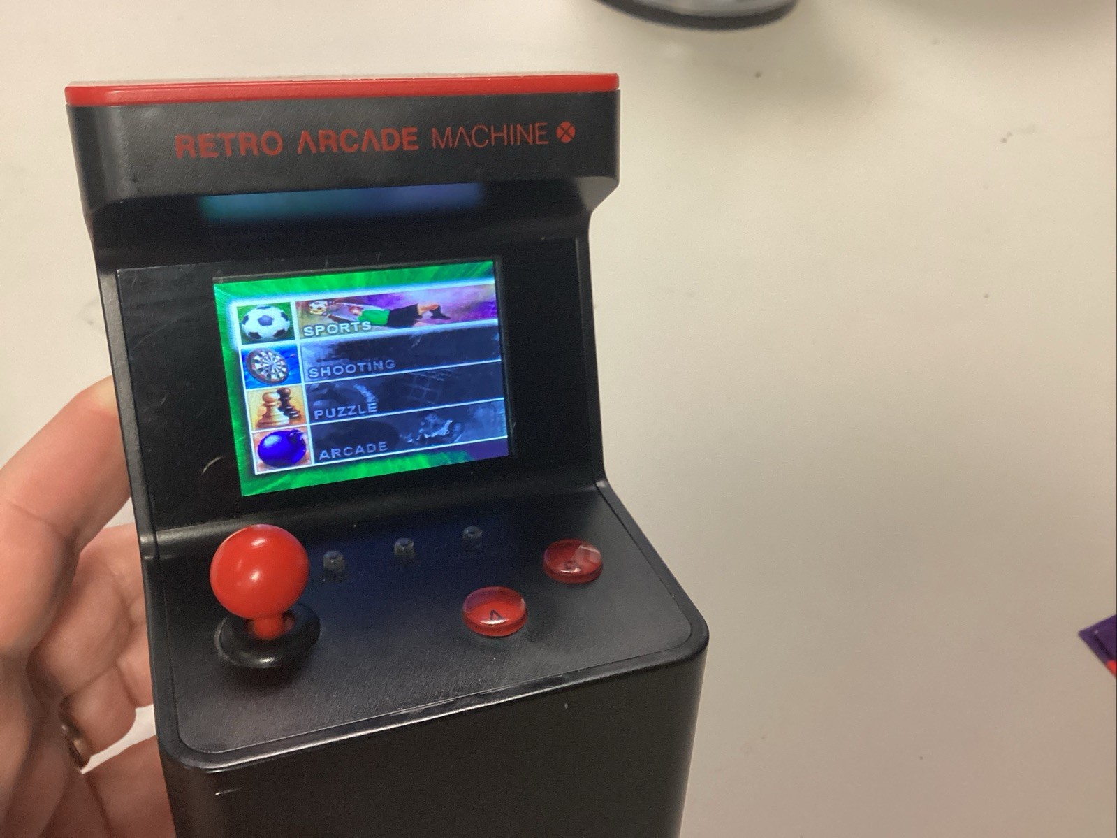 Retro My Arcade Machine X Portable Gaming System Mini Cabinet 300 Games