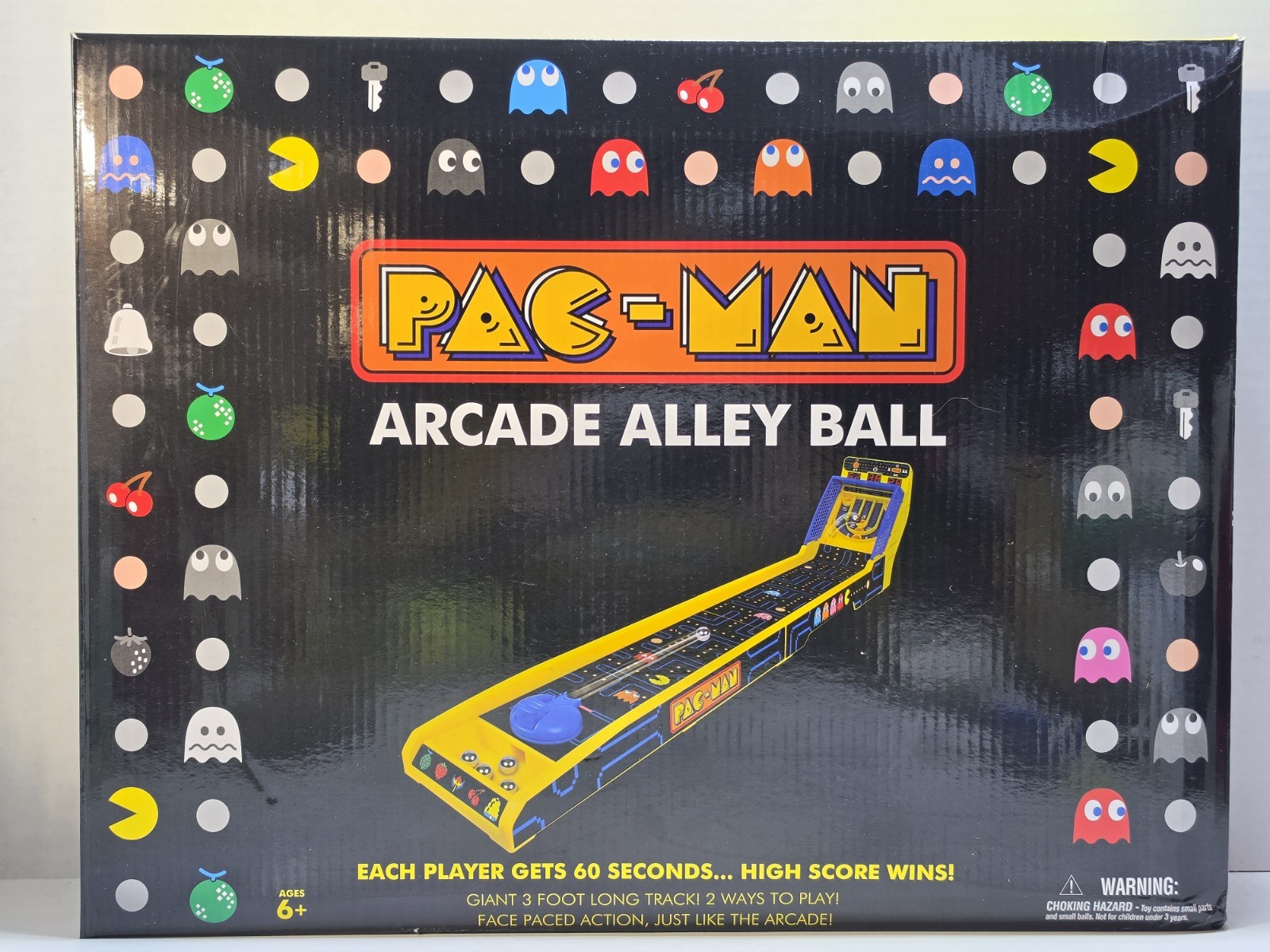 Pac-Man Electronic Arcade Alley Skee-Ball Tabletop Game w/ Lights & Sound 3-Feet
