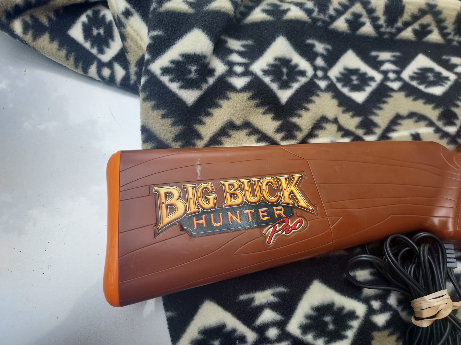Big Buck Hunter Pro Plug & Play Replacement Orange Gun ONLY (No Sensor Included)