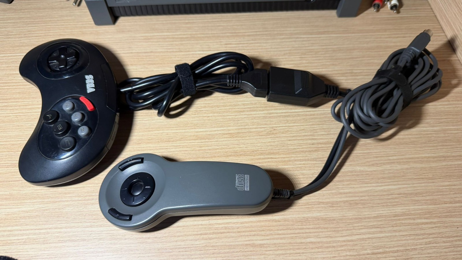 READ INFO- Philips CD-i 450 Mod Sega Controller Console + Video Cart 22ER9956