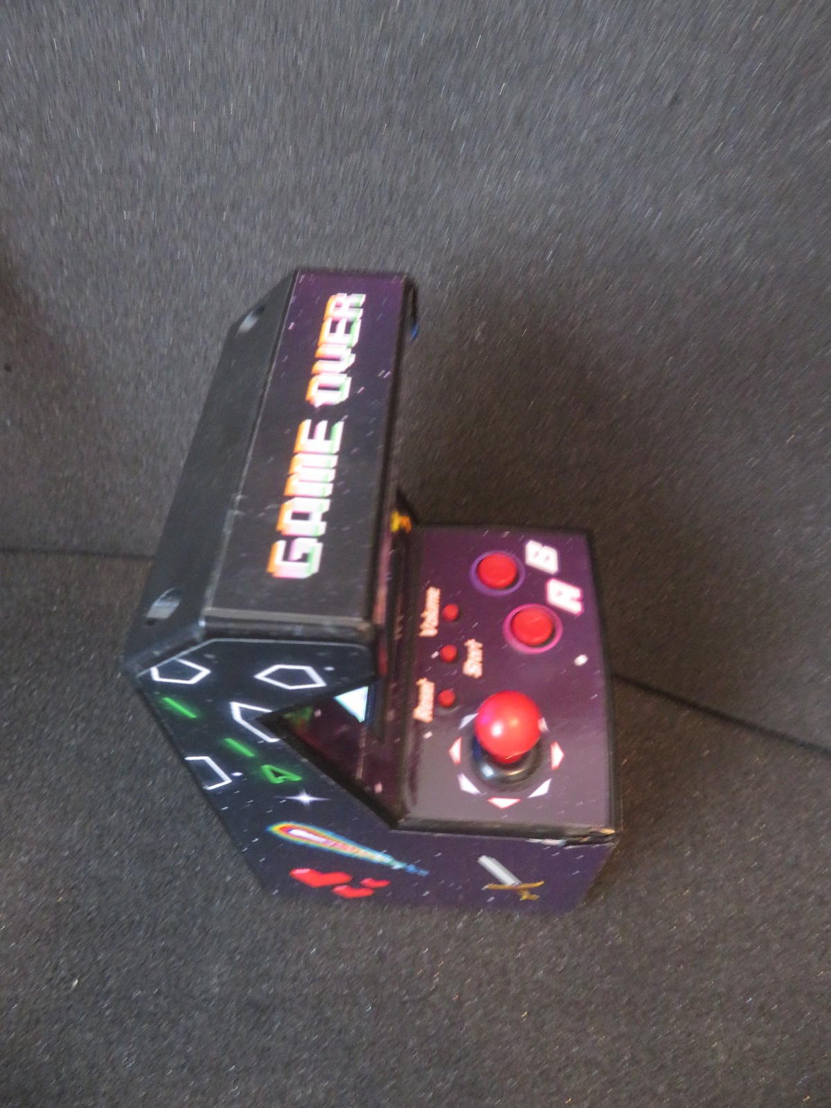 Mini Arcade Machine, 240 In-Built Games, 8-Bit Retro Arcade Games, 2.5” Full Col