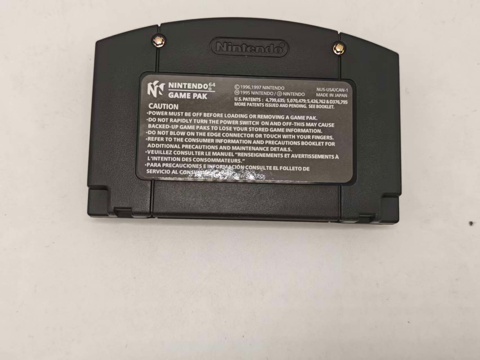 ECW House Party Mixtape SK Game Cartridge For Nintendo 64 Console US Version