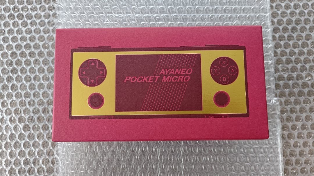AYANEO Pocket MICRO Retro Gold 8GB 256GB Handheld Gaming Console Complete
