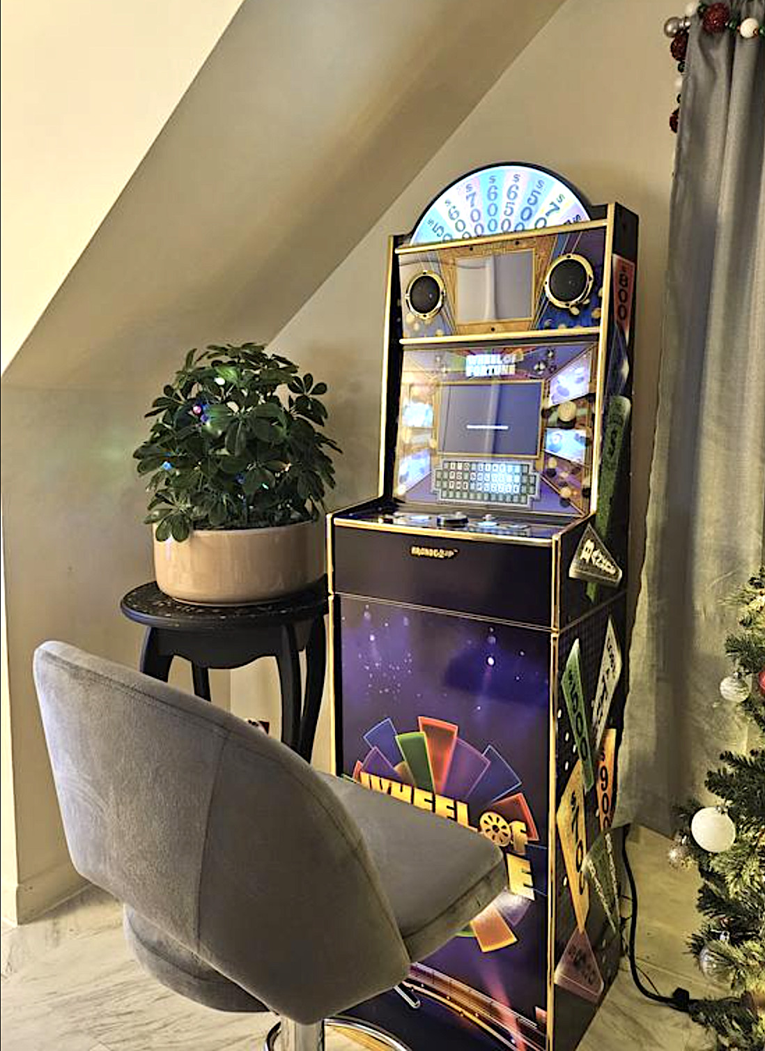 Video Slot Machine – Casino Arcade – 5 Ft Tall Cabinet up tp 24 Games Available