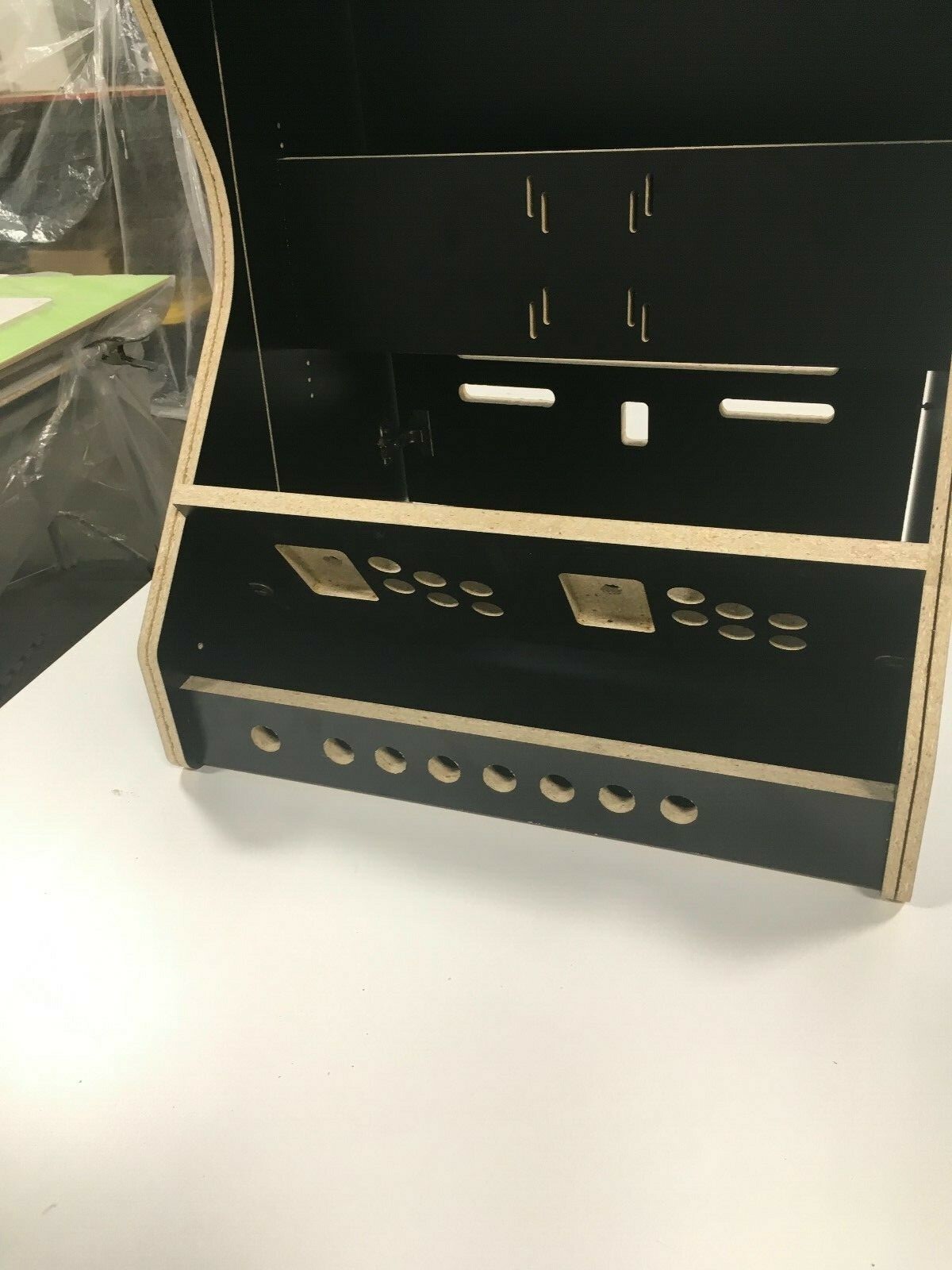 Extra Wide Bartop Arcade Cabinet Deluxe Kit – Easy Assembly, for 25″ Monitor,