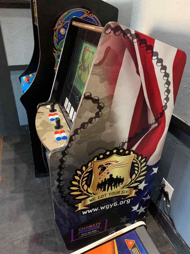 1981 Reunion NAMCO Licensed Ms. Pacman/Galaga Arcade Machine Game Charity Arcade