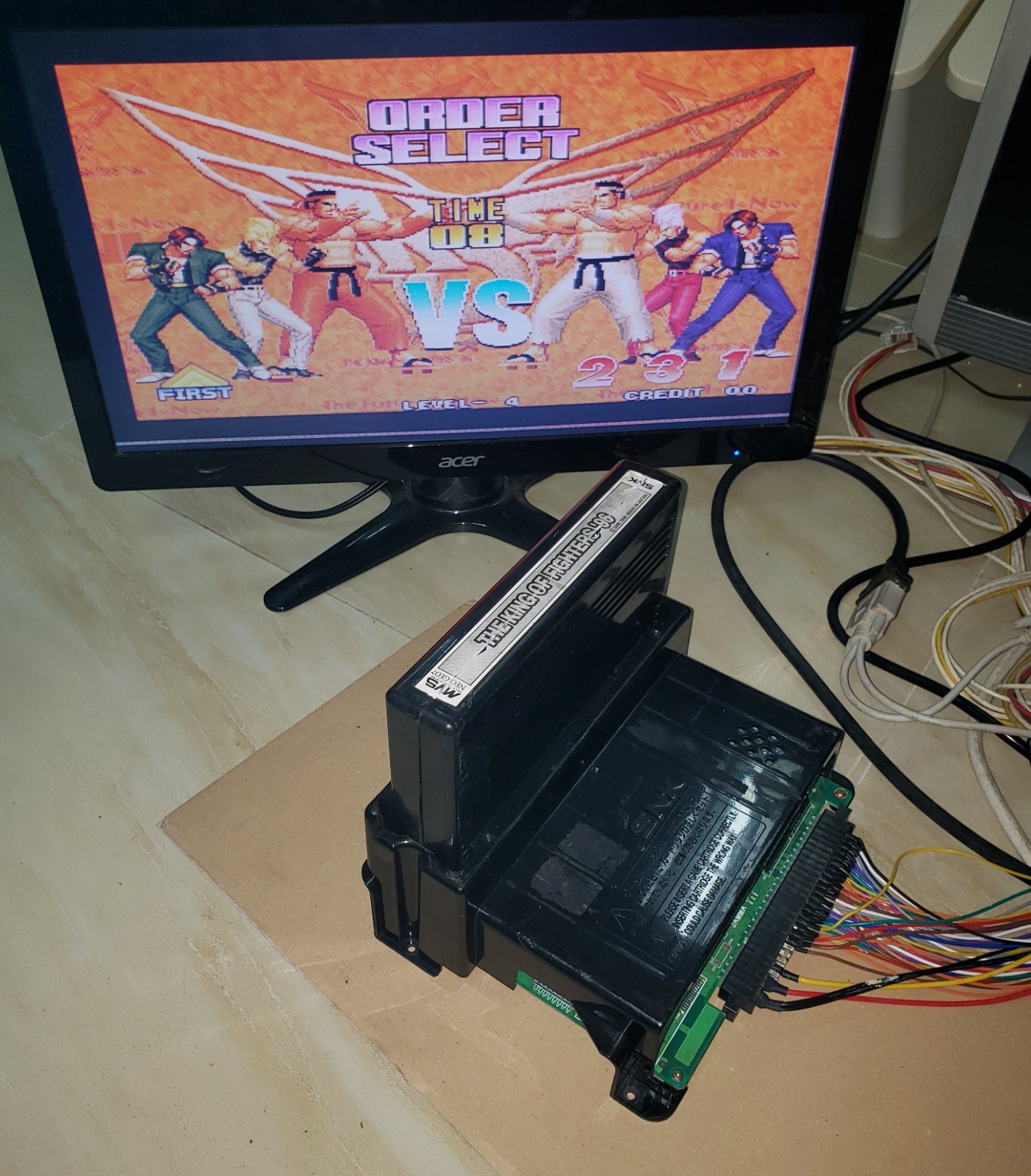 The King of Fighters 96 MVS Cart Only Original Arcade Video Game Japan