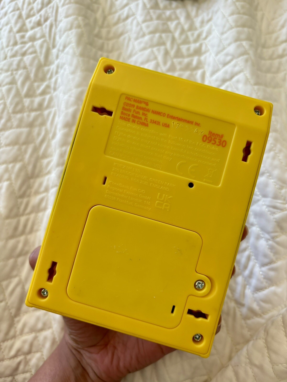 Pac-Man Mini Game Arcade Machine Handheld Classic Retro Tabletop
