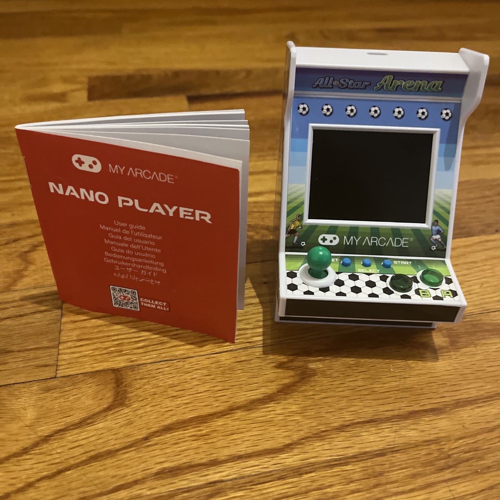 All-Star Arena Nano Player – 4.5″ Fully Playable Portable Mini Arcade Machine…