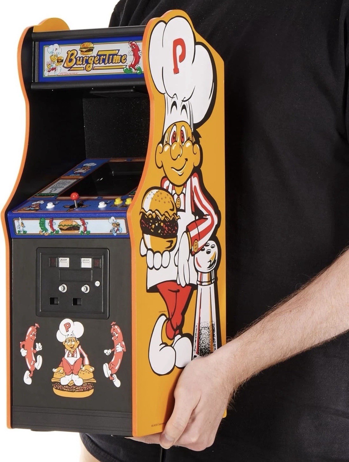 Numskull Quarter Arcades Burger Time Collector s Edition Mini Arcade NEW