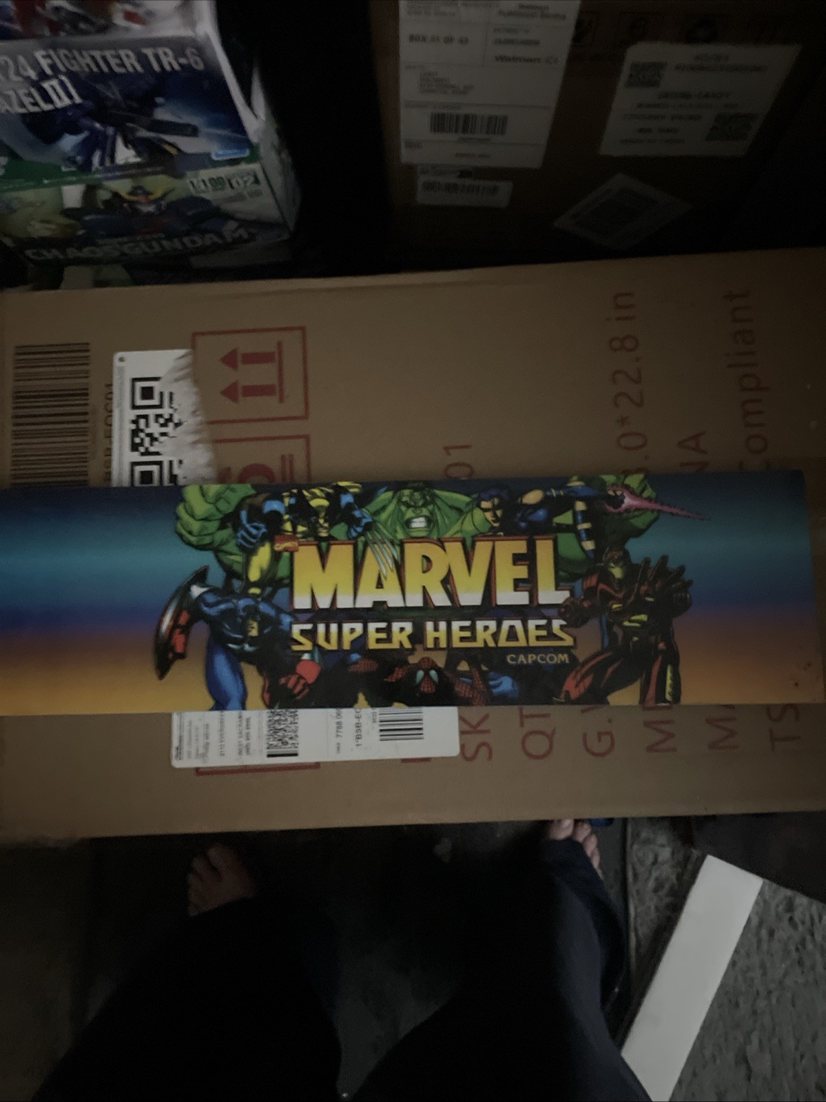 Arcade1Up Marvel Super Heroes Marque Non Lit Type
