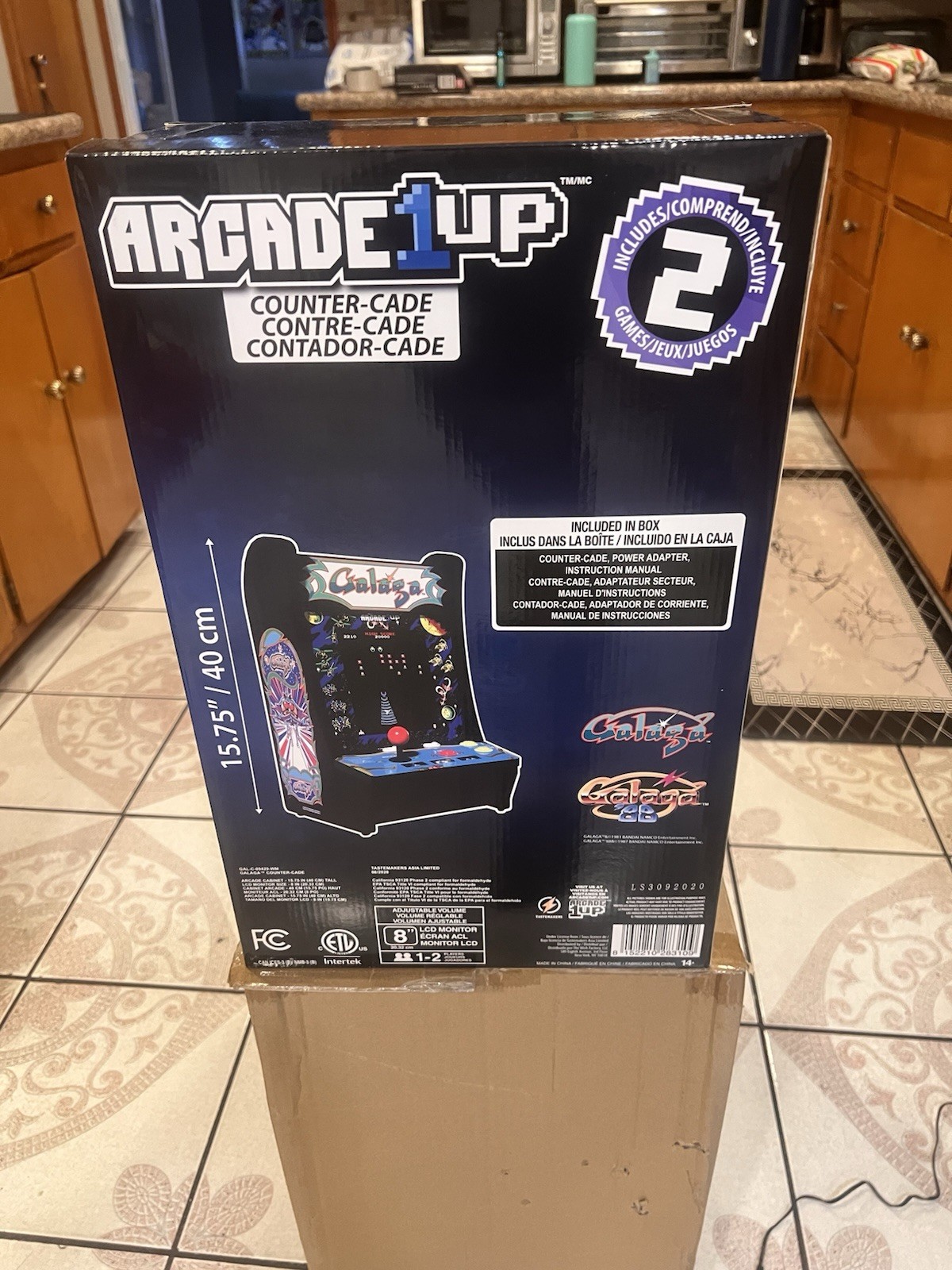 Arcade1up Galaga Counter-Cade (NEW)