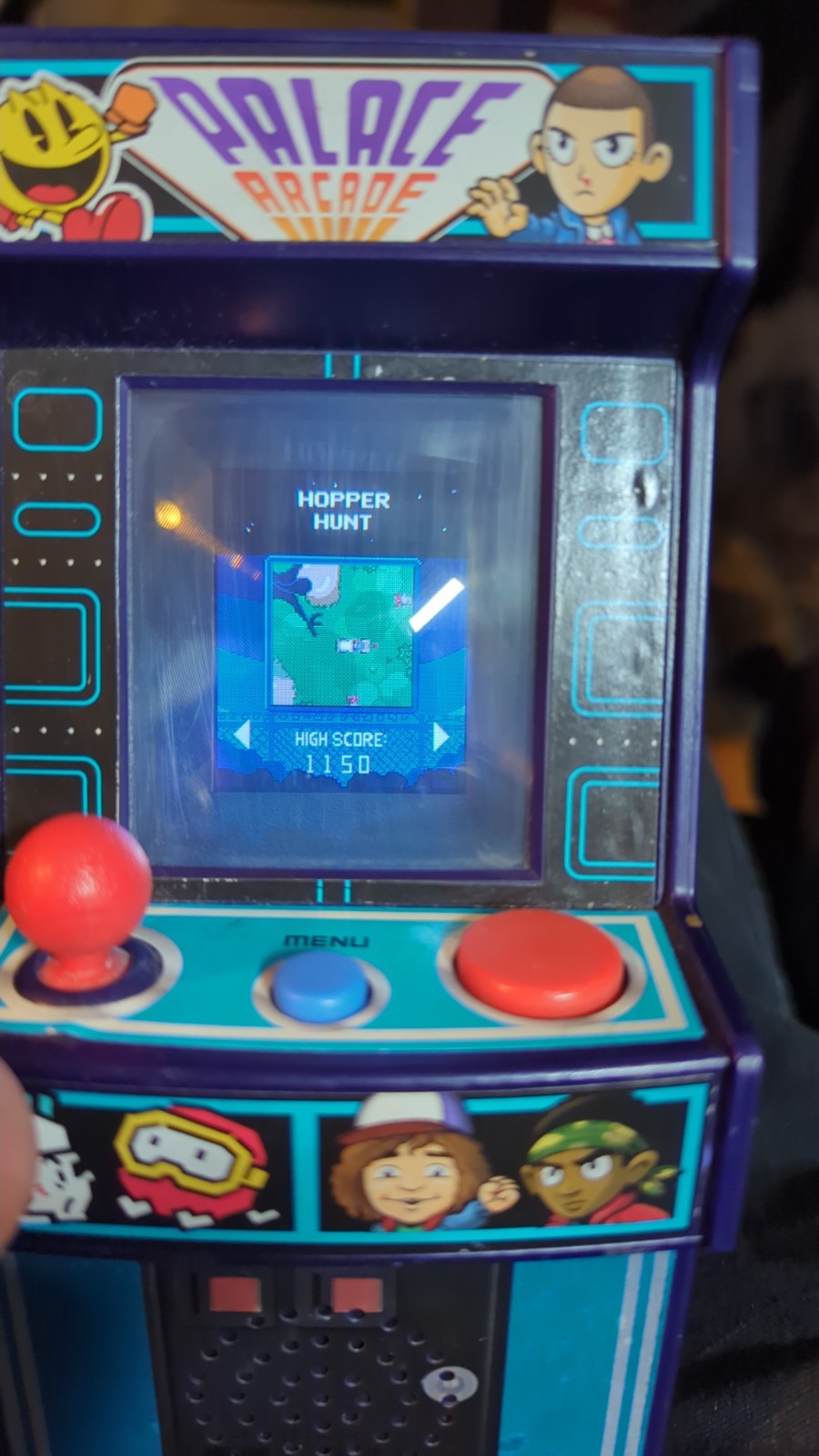 Stranger Things Palace ARCADE HASBRO MINI GAME Unit 20 Games *used/works*