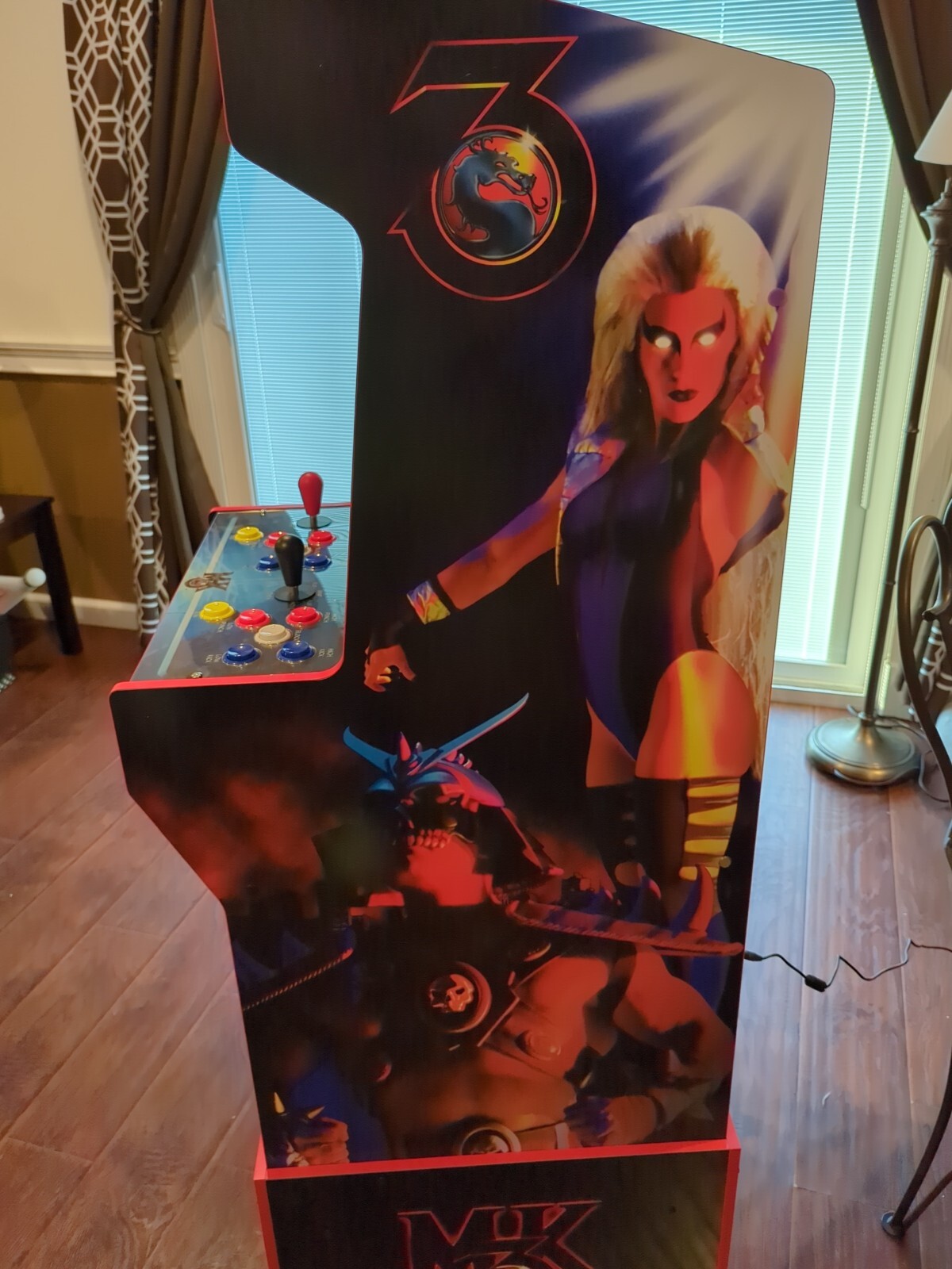 Arcade1up – Mortal Kombat 3 / Mortal Kombat III – Screw Hole Caps/Covers
