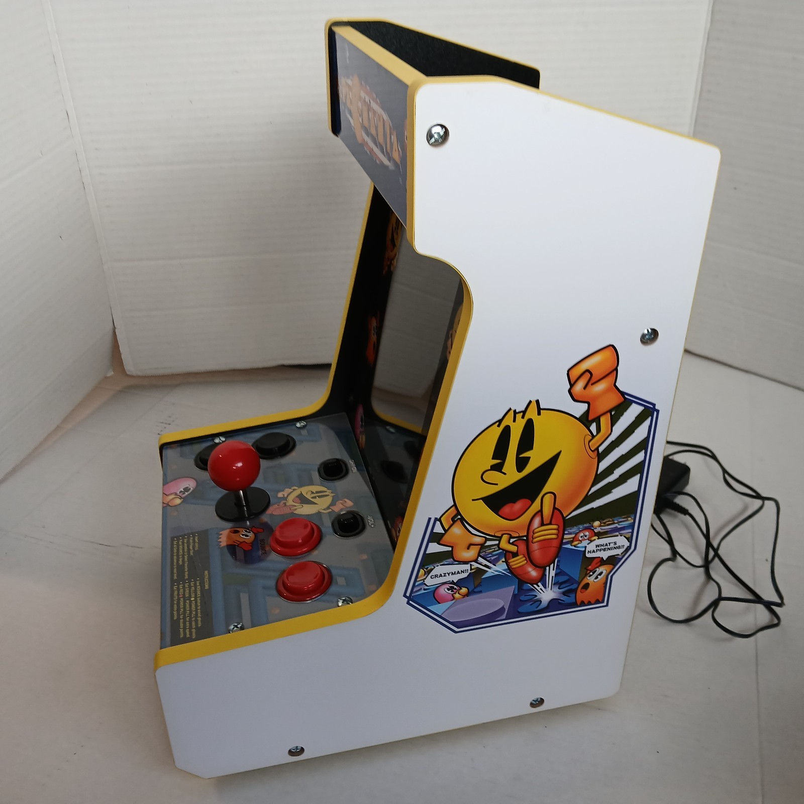 Arcade1Up 8″ Pac-Man 5-in-1 Countercade Arcade Machine Mania Dig Dug Galaga 88