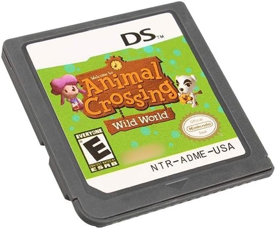 Animal Crossing Wild World DS Game Card for DS 2DS 3DS NDS DSI NDSI XL Lite US