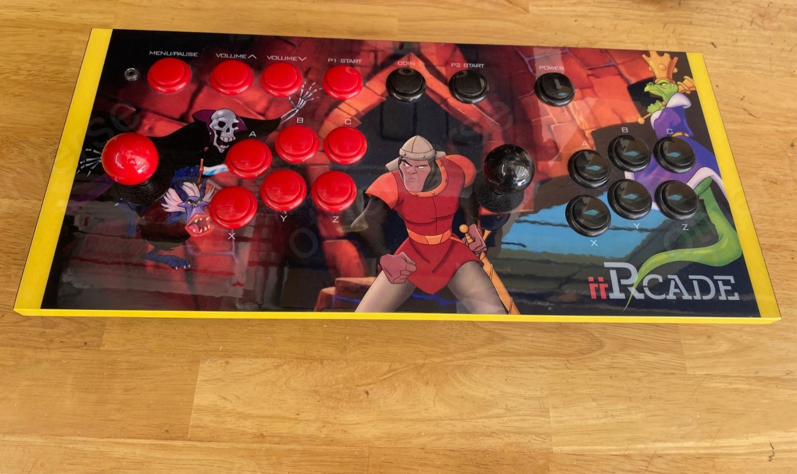 iiRCADE Dragon’s Lair Original Controller Panel Arcade Deck – Working 100%