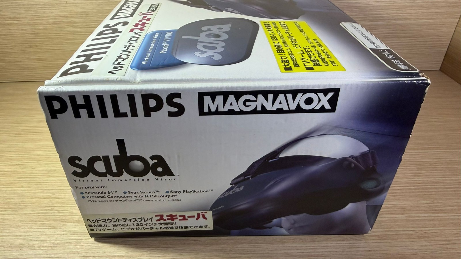 READ INFO – Philips Magnavox Scuba V1V100 Virtual Immersive visor boy n64 ps1