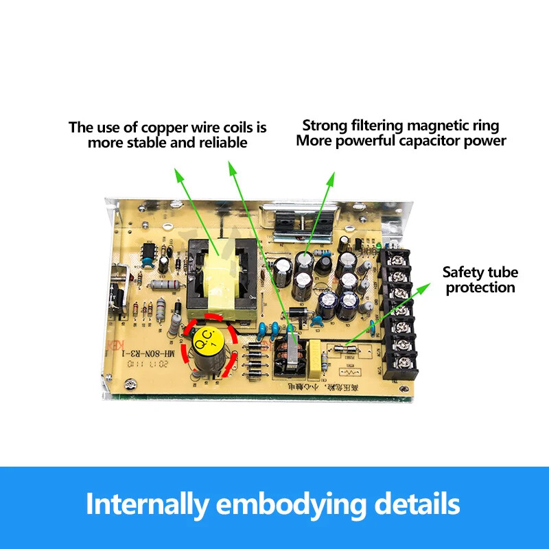 5V 12V 24V Output Switching Adjustable Arcade Power Supply JAMMA Video Machine