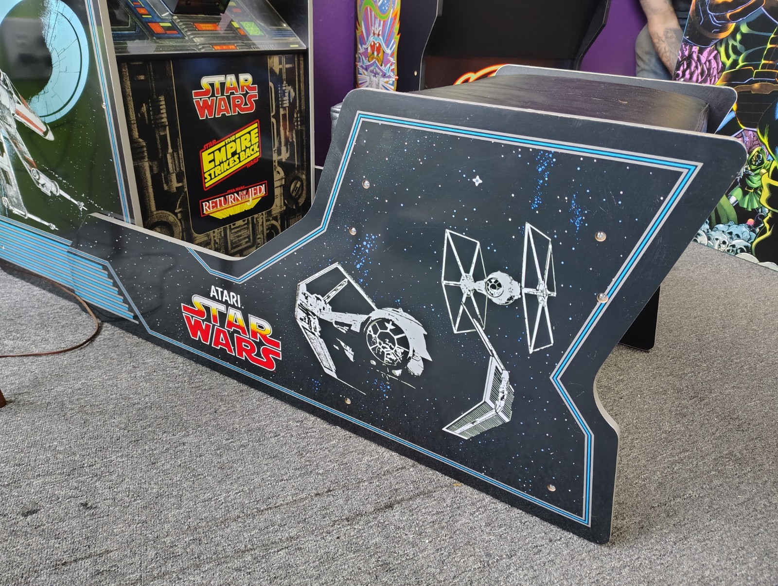 Arcade 1up STAR WARS LE w/Bench Seat – TMNT – MK2 – Street Fighter 2 Final fight