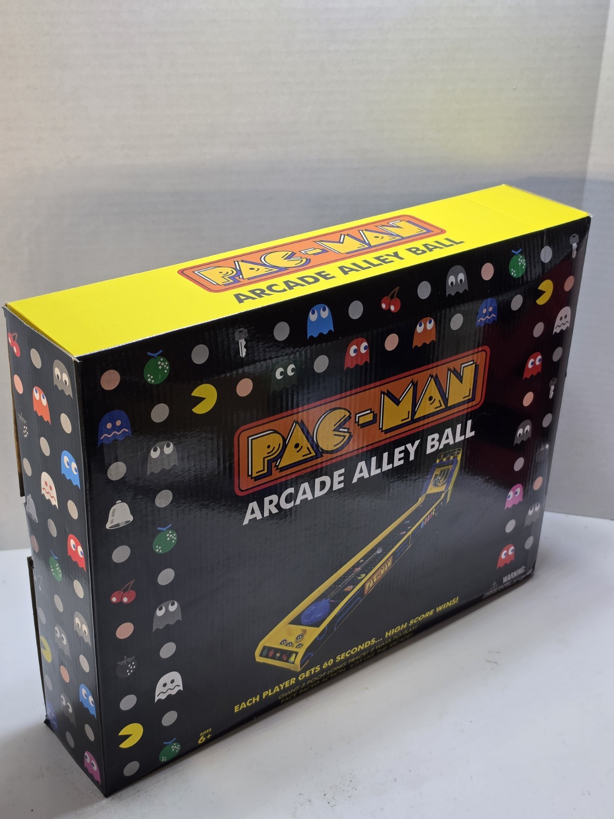 Pac-Man Electronic Arcade Alley Skee-Ball Tabletop Game w/ Lights & Sound 3-Feet