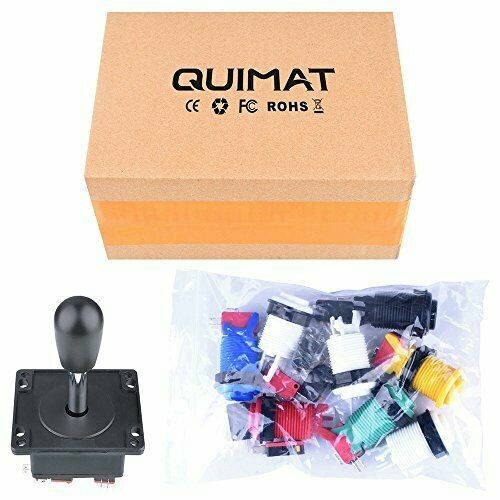 1 player 8 Buttons JAMMA Parts Bundles Kit Multicade MAME Arcade Game Joystick