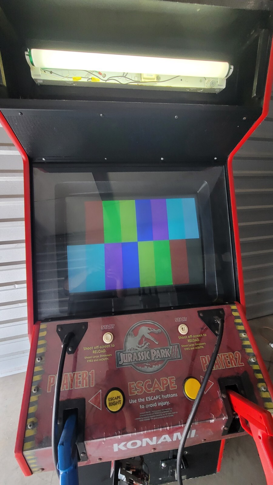 Jurassic Park III 3 Video Arcade Game, Atlanta, Needs repair (#2 of 3)