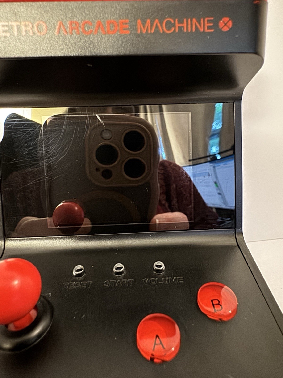 My Arcade Retro Mini Arcade Machine DGUN-2593 Tested Works Red Black