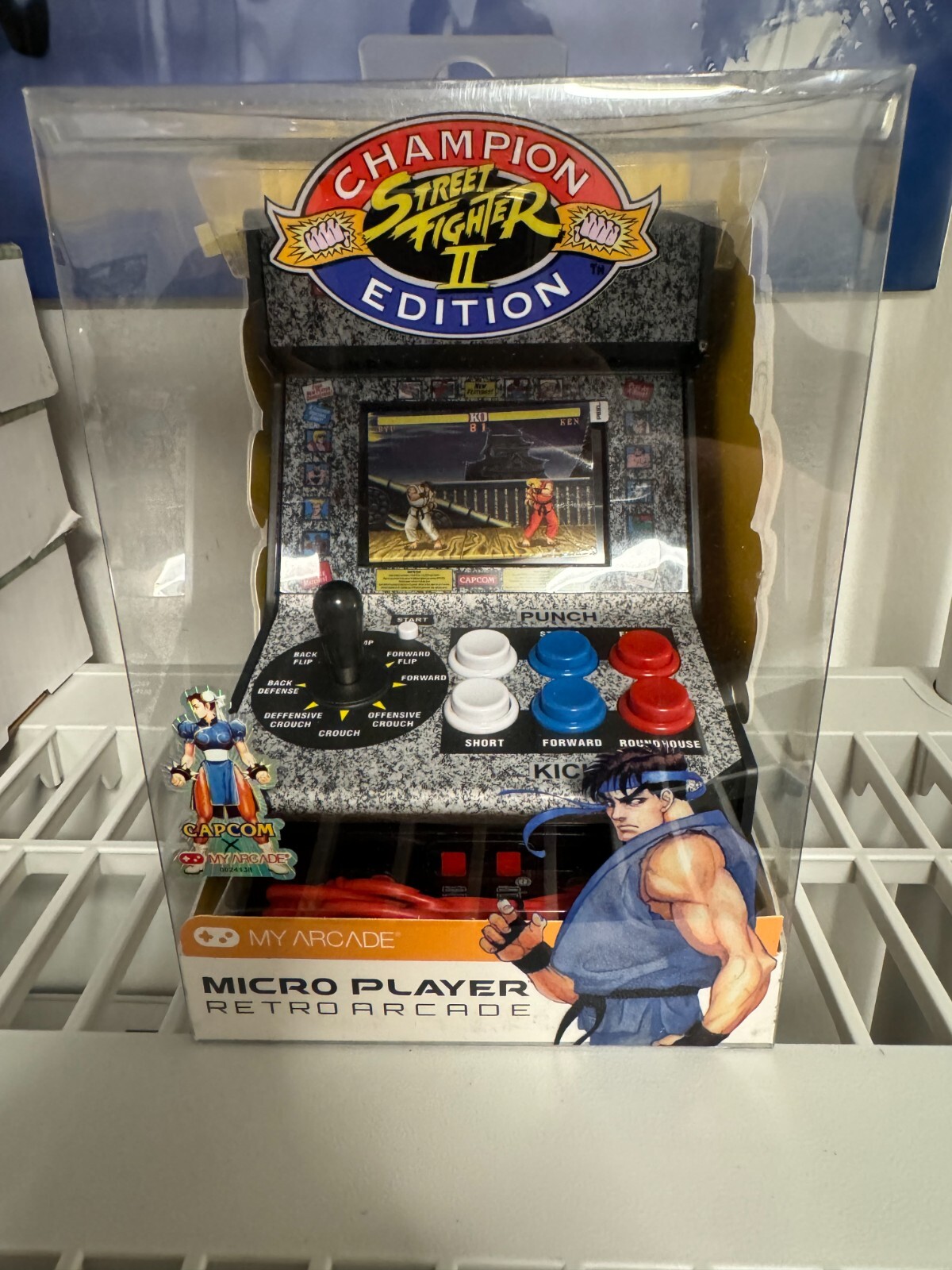 Street Fighter II Champion Edition My Arcade Micro Player Retro Arcade