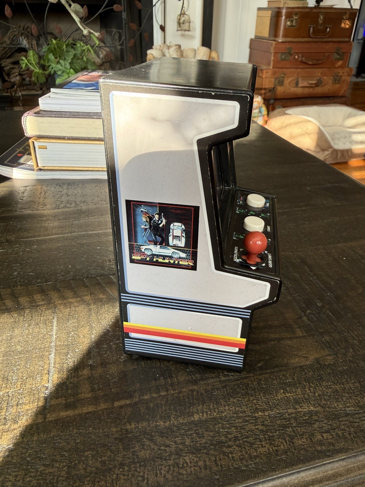 Spy Hunter Retro Mini Arcade Game by Basic Fun Inc Tested Working Video