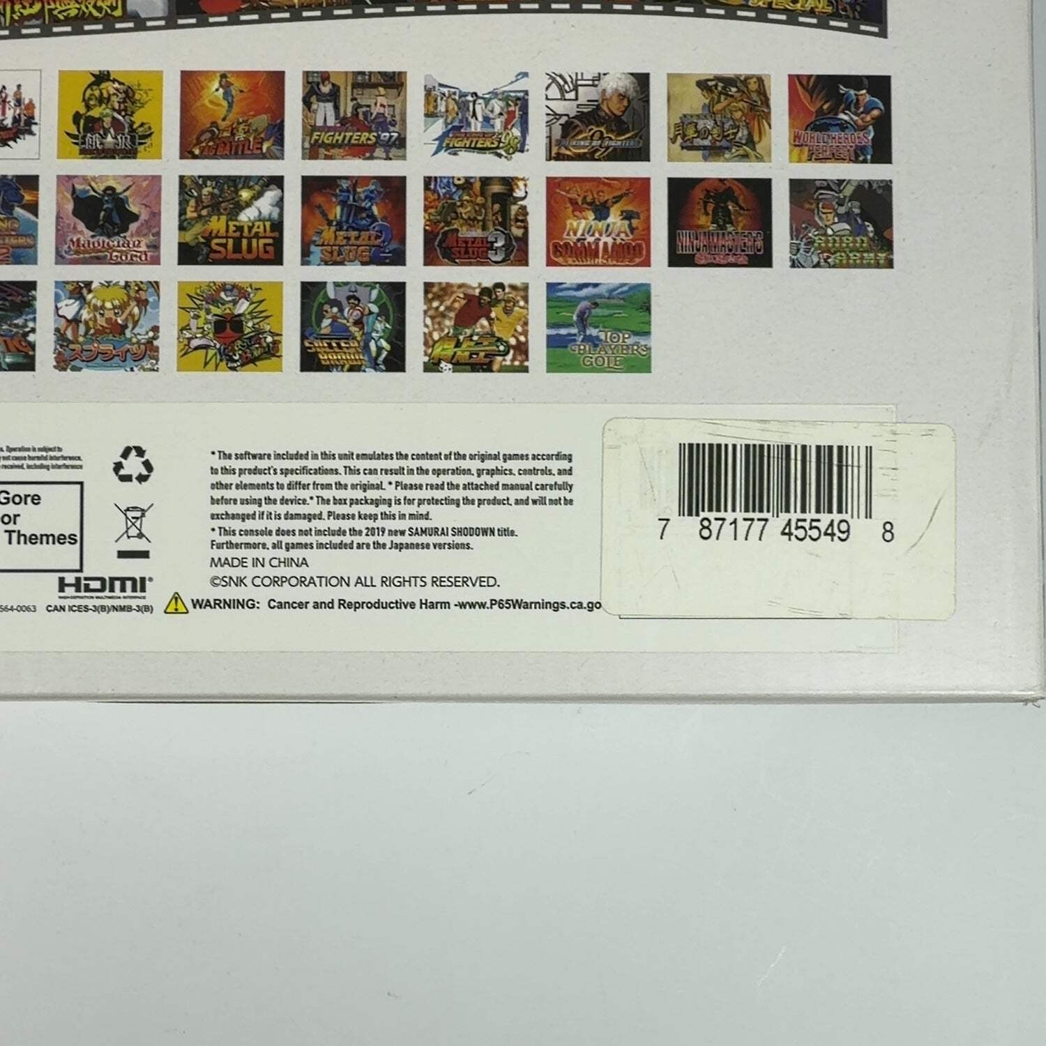 NEOGEO mini Samurai Showdown Limited Edition Bundle – Haohmaru
