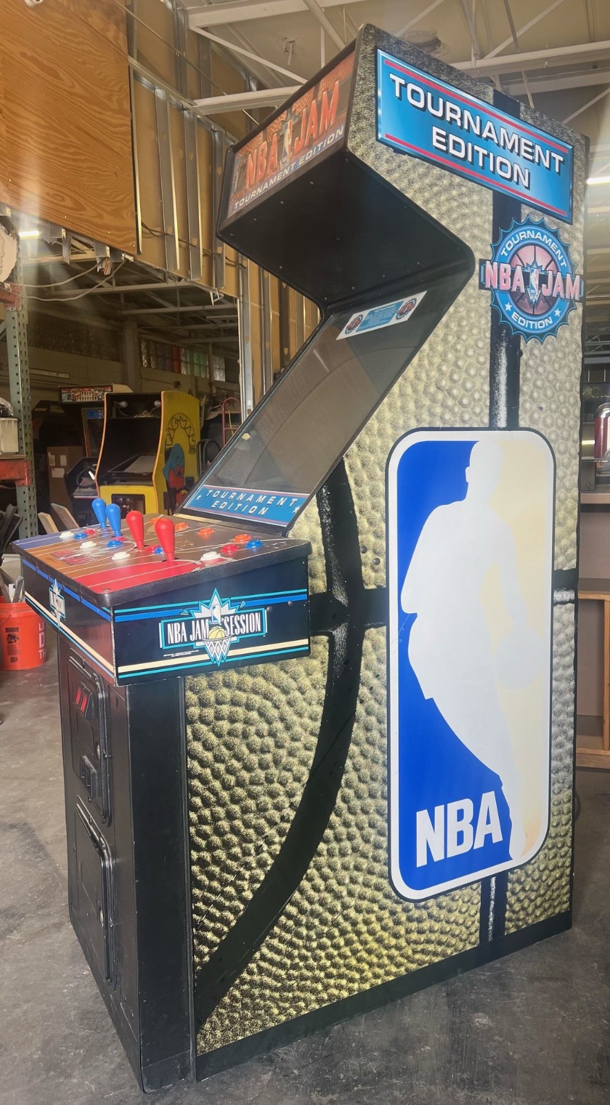 NBA JAM ARCADE MACHINE by MIDWAY 1993 (Excellent Condition)