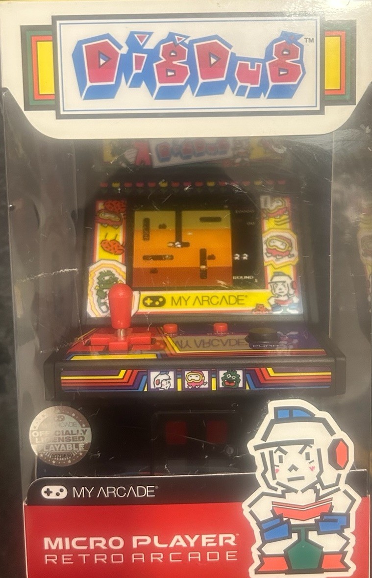 My Arcade Dig Dug Micro Player Retro Arcade Machine 2018 Reproduction
